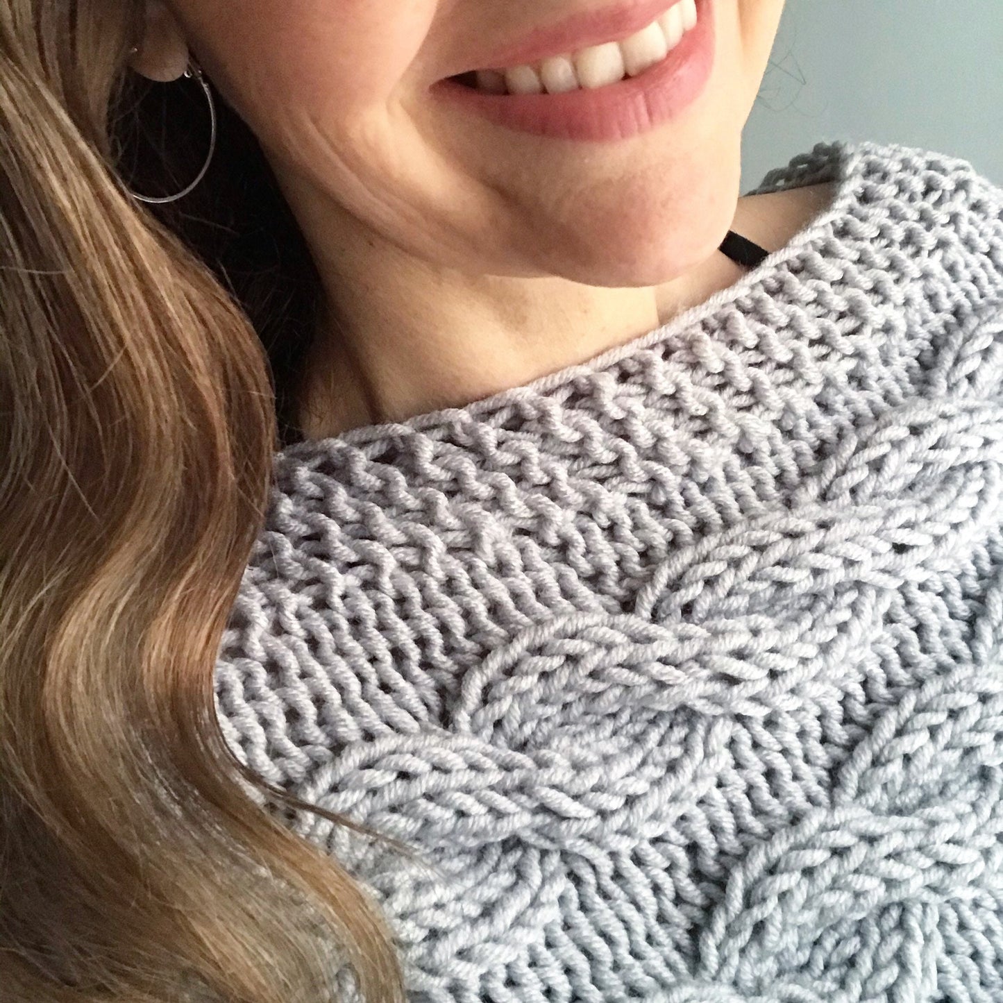 KNITTING PATTERN DIY The River Flow Cabled Capelet Wrap, Knitting Pattern Poncho, Women's Knit Wrap Top, Cable Knit Capelet Top