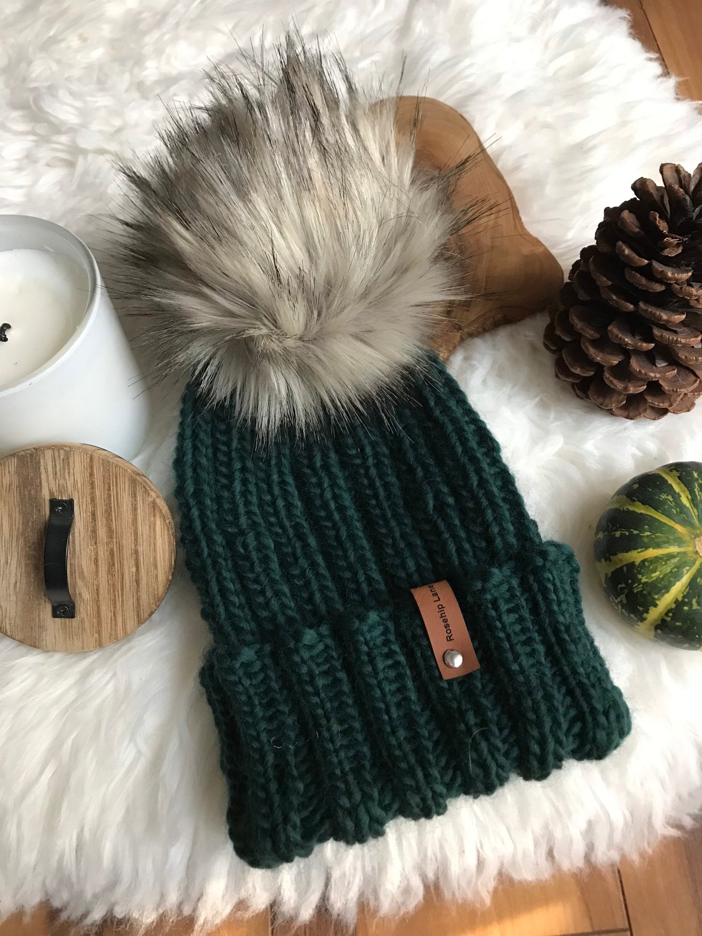 KNITTING PATTERN DIY The Luxury Fold Over Beanie Hat, Fold Over Beanie Hat, Unisex Fold Over Beanie knitting Pattern , Women's Fold Over Hat