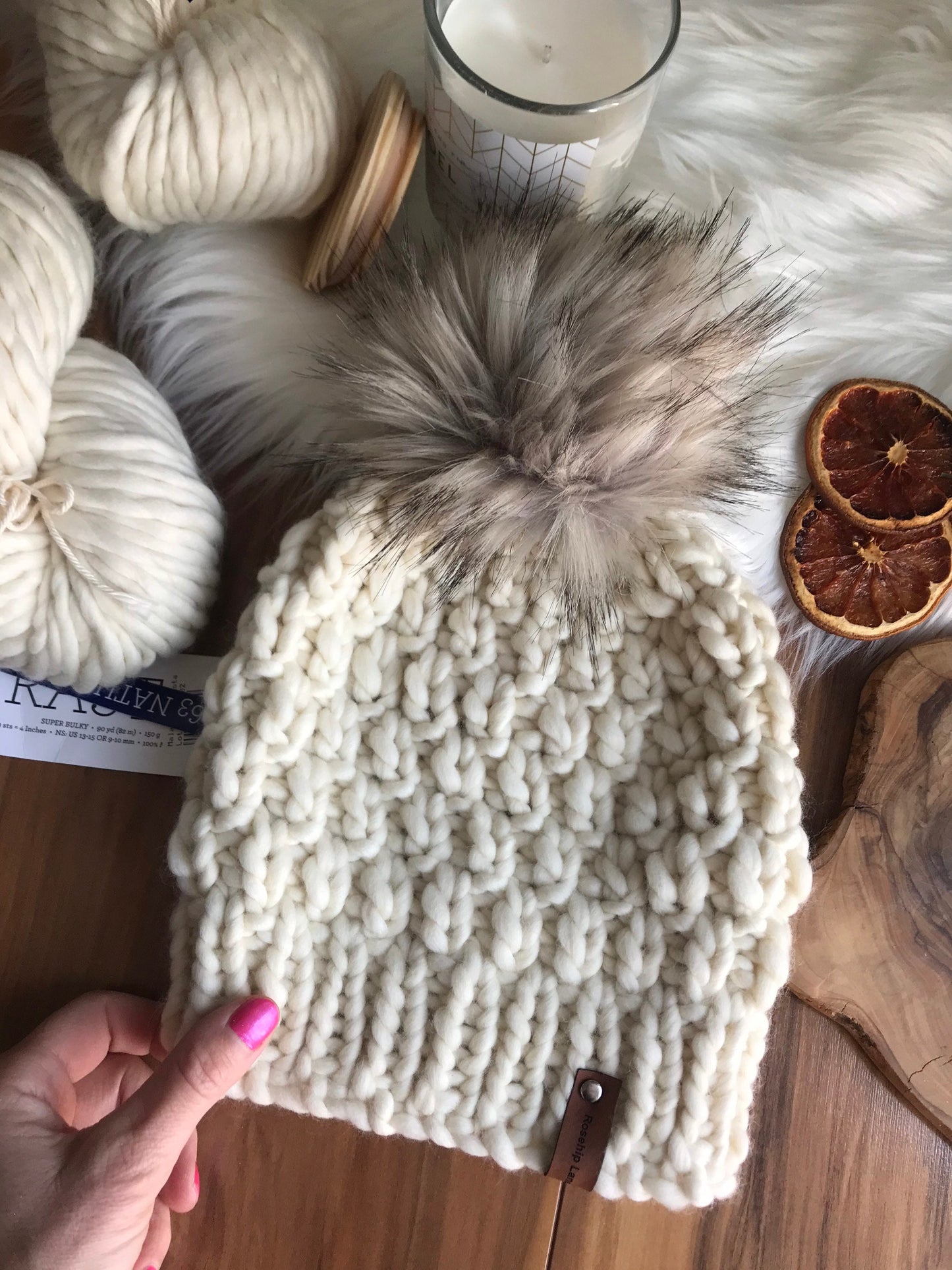 Luxury Beanie hat KNITTING PATTERN, Hat pattern Malabrigo,Knit Hat pattern, Malabrigo Rasta Beanie Hat pattern, knit pattern Cap Toque