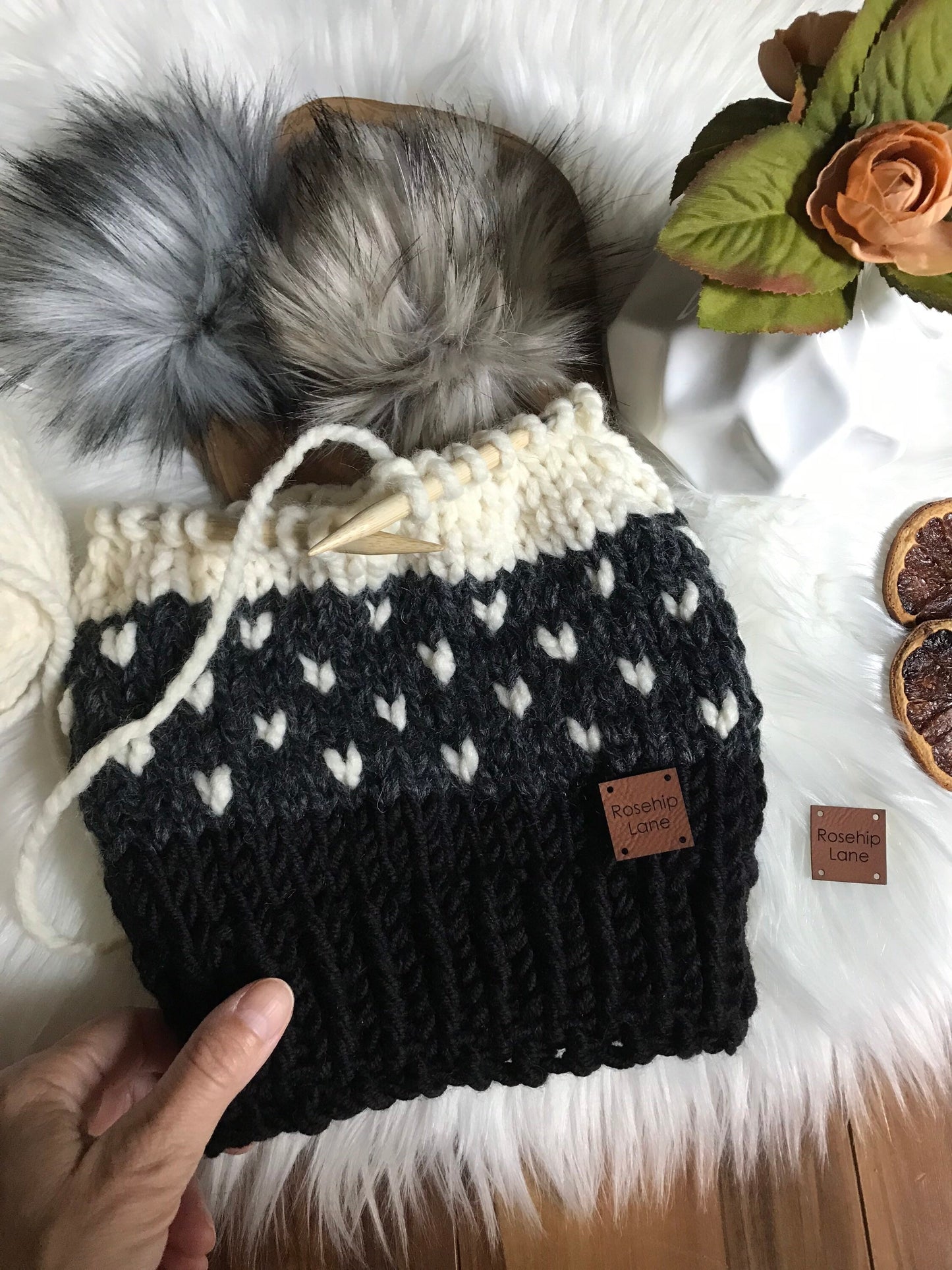 KNITTING PATTERN Luxury Beanie Hat, Pattern for knit hat, Women's Toque pattern, luxury wool knit hat, knit cap pattern, beanie pattern