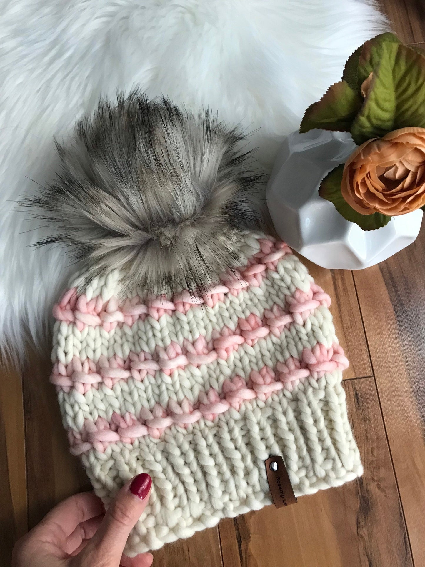 Luxury Beanie hat KNITTING PATTERN, Knit Hat pattern, Luxe Knit Hat pattern, Malabrigo Rasta Beanie Hat pattern, luxe knit pattern, Toque