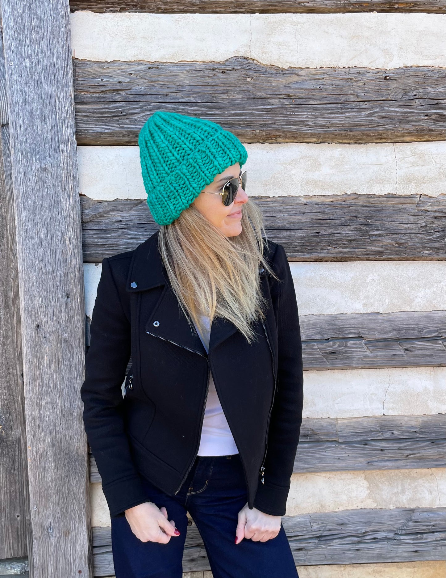 Gdańsk Luxury Beanie Hat knitting pattern adult size one size fits all