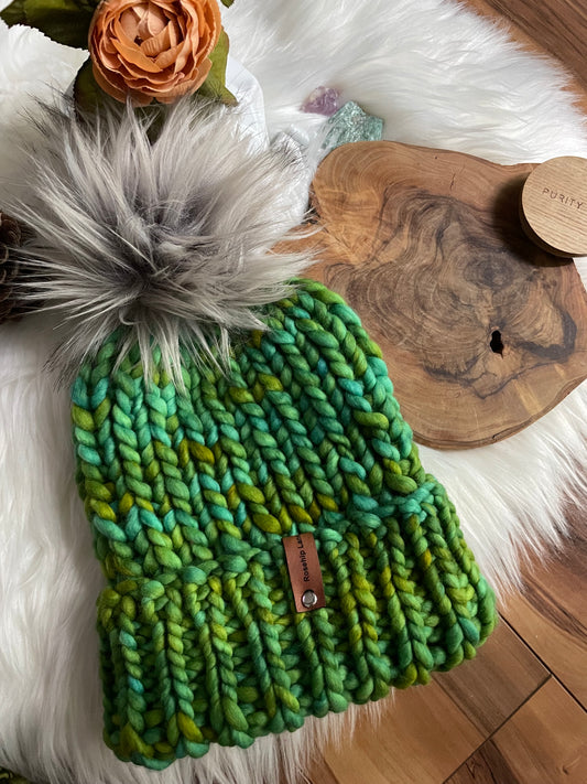 Gdańsk Luxury Beanie Hat knitting pattern adult size one size fits all