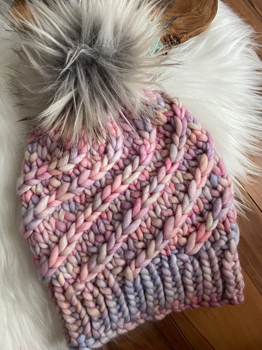 Falmouth Women's Luxury Benie Hat various colors 100% Malabrigo wool Baclawa, Toque