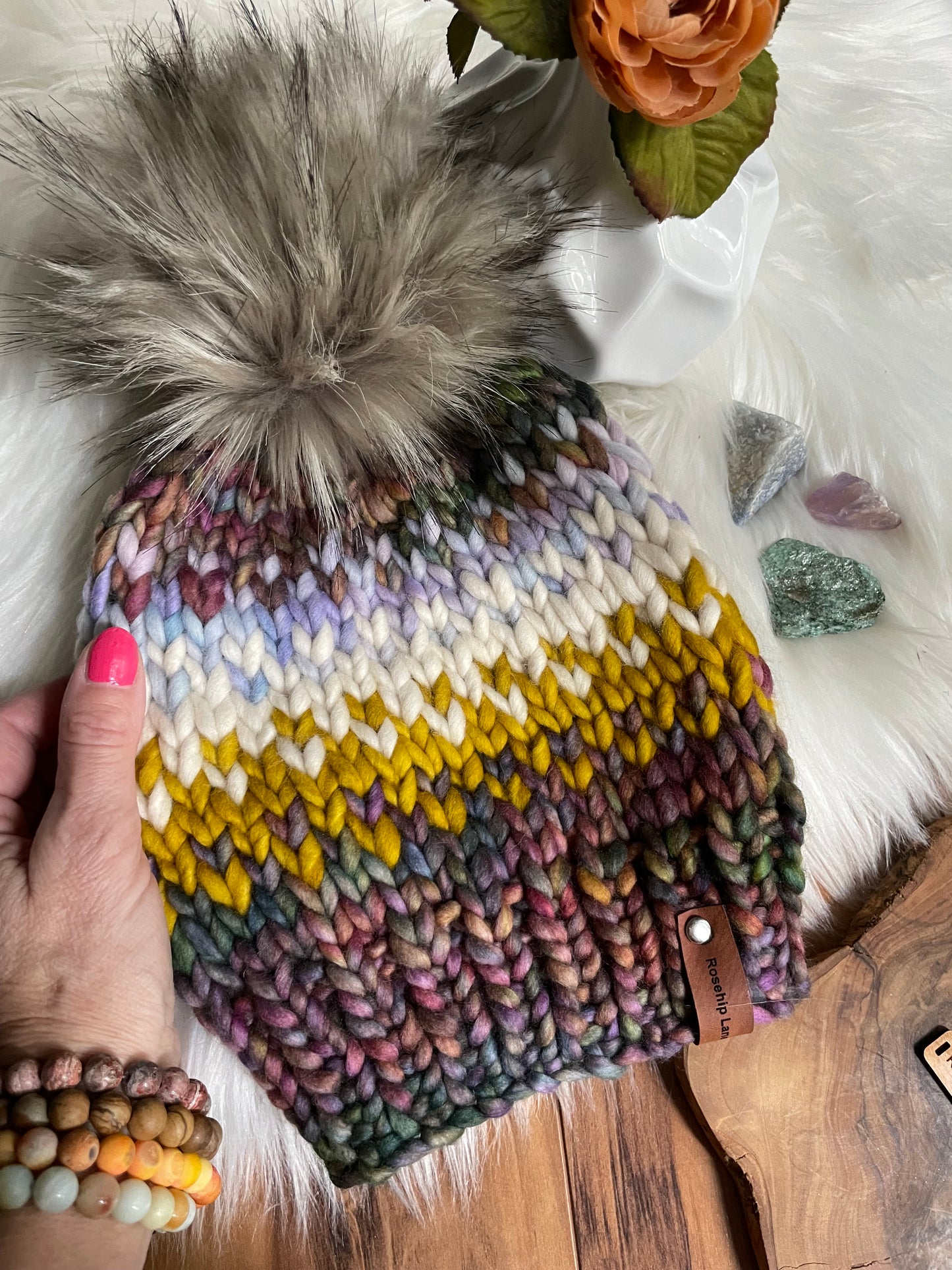 DIY Knitting Pattern Midsummer Dreams Luxury Beanie Hat