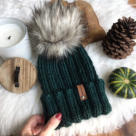 KNITTING PATTERN DIY The Luxury Fold Over Beanie Hat, Fold Over Beanie Hat, Unisex Fold Over Beanie knitting Pattern , Women's Fold Over Hat