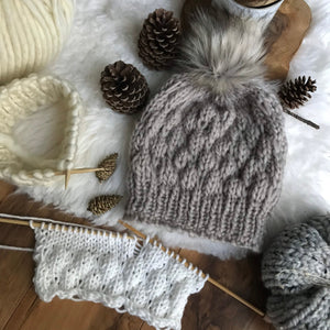 DIY Knitting Pattern Simple Knit Hat, The Folly Beach Beanie Hat, Medi –  Rosehip Lane