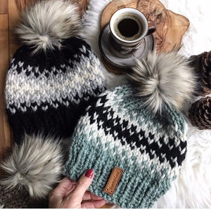 KNITTING PATTERN Luxury Beanie Hat, Pattern for knit hat, Women's Toque pattern, luxury wool knit hat, knit cap pattern, beanie pattern