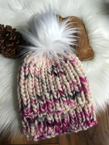 Luxury knit hat pattern, Women's Beanie Hat, Women's Beanie DIY, Luxury knit hat Pattern, WAK Knit Beanie pattern