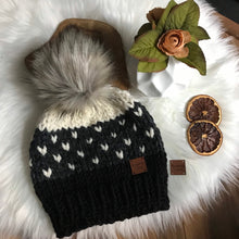Load image into Gallery viewer, KNITTING PATTERN Luxury Beanie Hat, Pattern for knit hat, Women&#39;s Toque pattern, luxury wool knit hat, knit cap pattern, beanie pattern