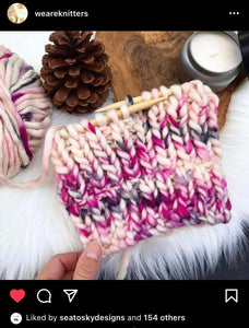 Luxury knit hat pattern, Women's Beanie Hat, Women's Beanie DIY, Luxury knit hat Pattern, WAK Knit Beanie pattern
