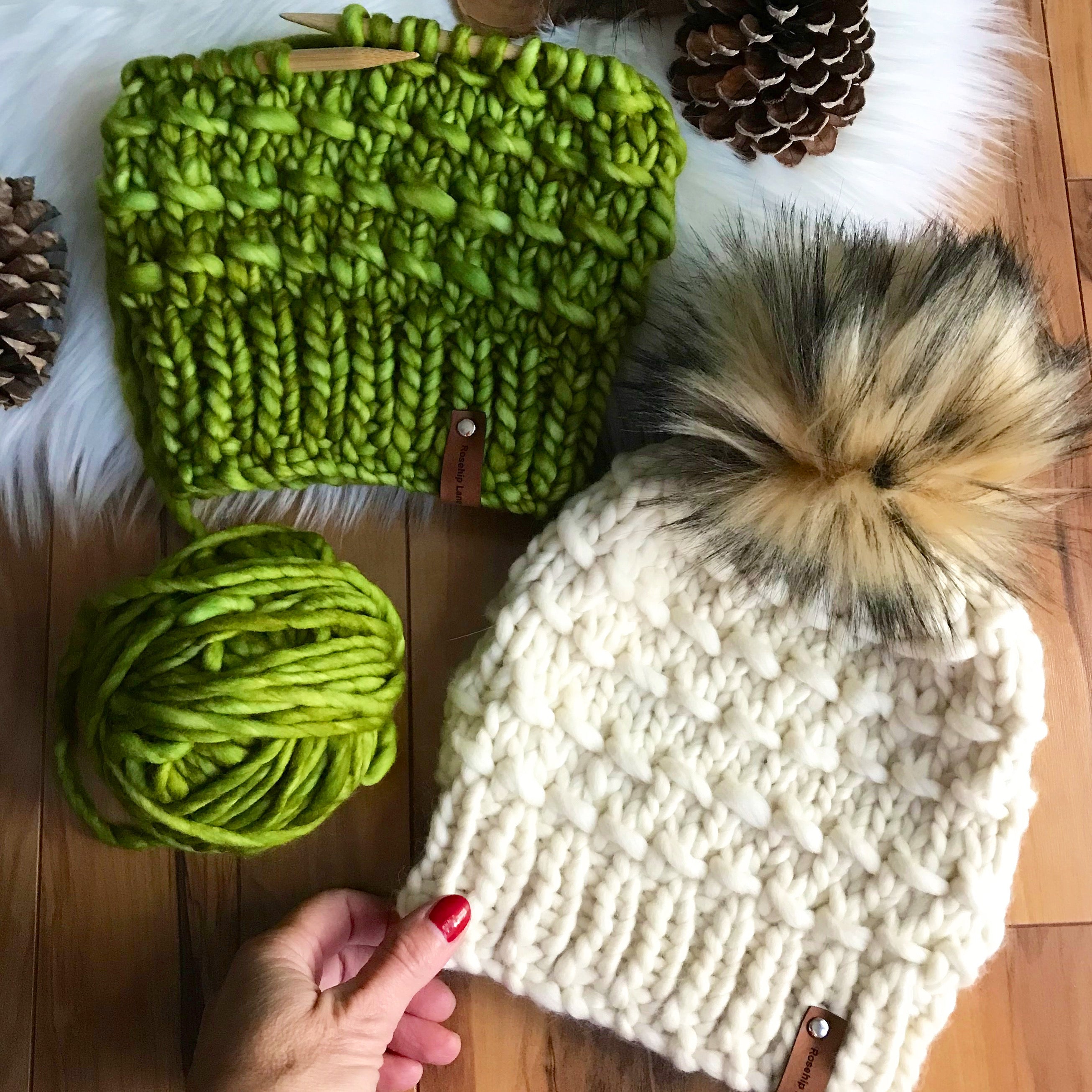 Winter Style with Rella's Pom Beanie